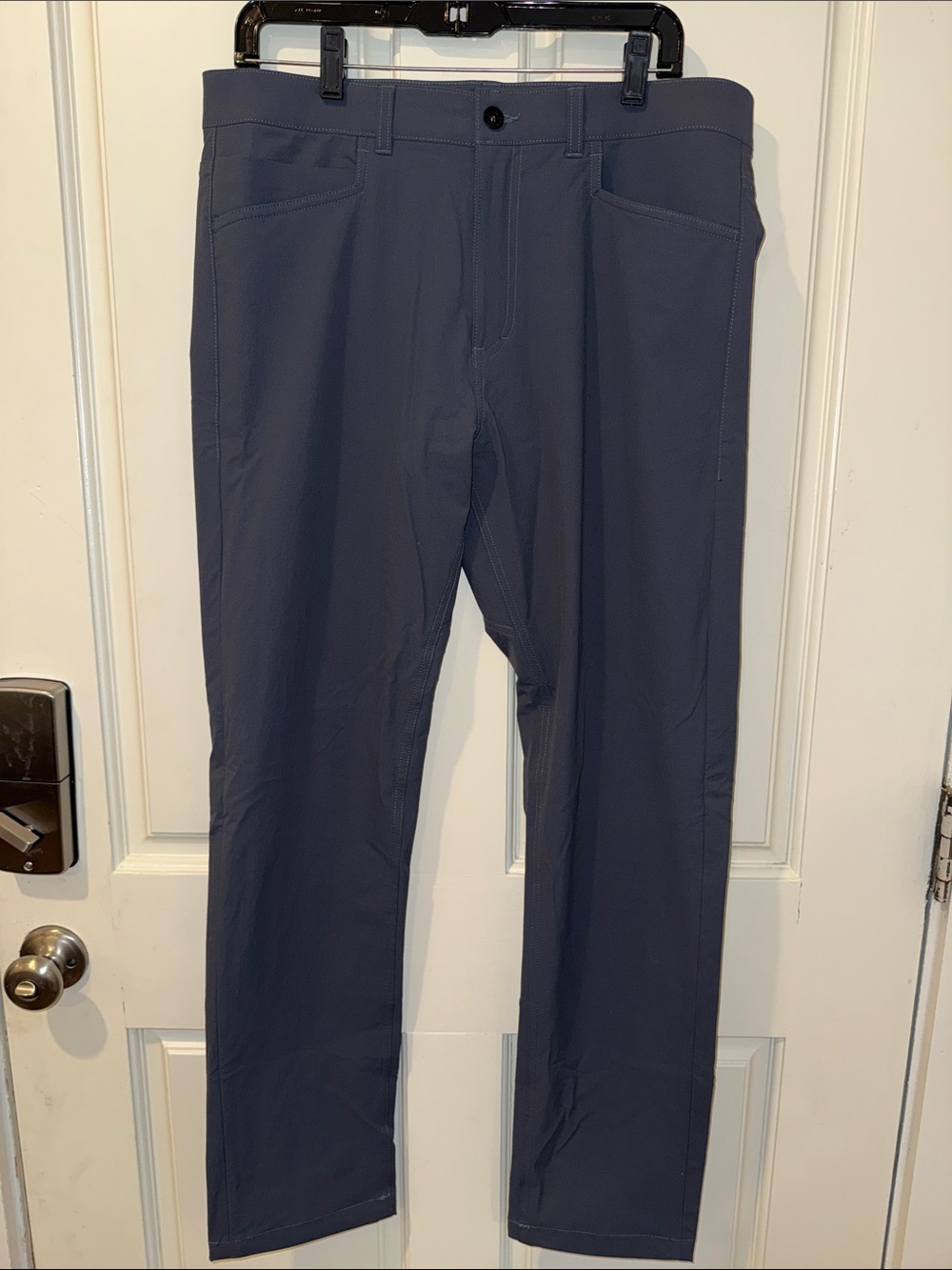 Men's Dark Grey Evolution Pant - Slim Straight Performance Pants